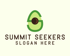 Letter S Avocado  logo design