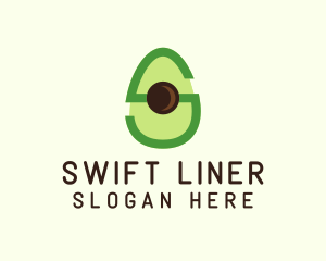 Letter S Avocado  logo design