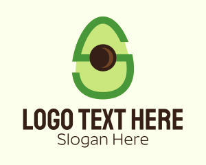 Letter - Letter S Avocado logo design