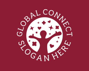 Human Global Support logo design