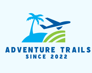 Beach Travel Tourism logo design