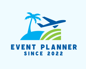 Island - Beach Travel Tourism logo design