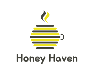 Beehive Drink Mug logo design