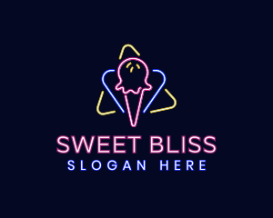 Sugar - Ice Cream Confectionery Dessert logo design