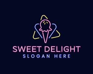 Sherbet - Ice Cream Confectionery Dessert logo design