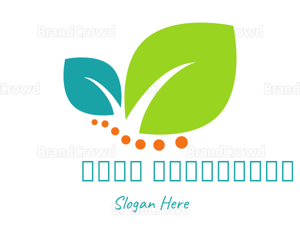 Leaves Organic Vegan Logo