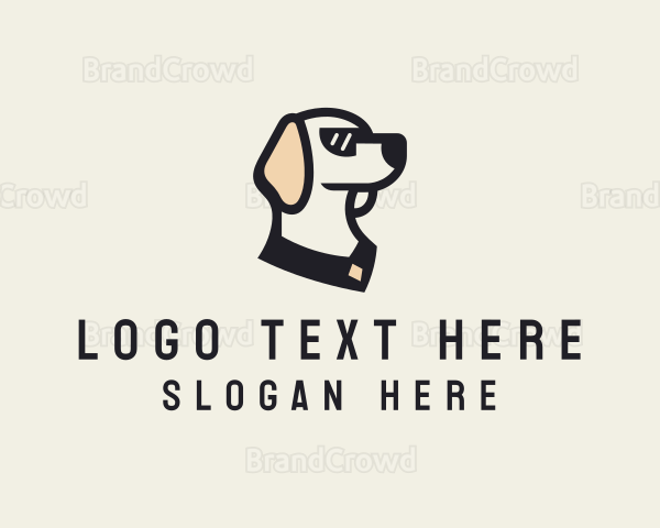 Dog Pet Sunglasses Logo