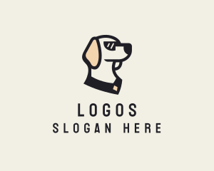 Pet - Dog Pet Sunglasses logo design