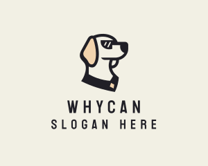Veterinarian - Dog Pet Sunglasses logo design