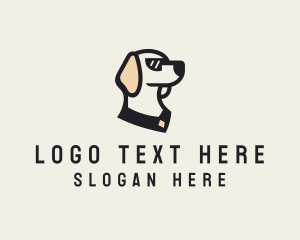 Dog - Dog Pet Sunglasses logo design