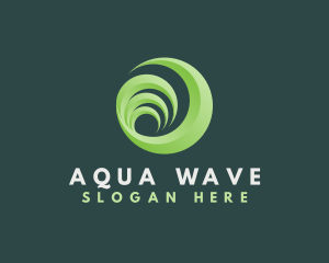 Modern Sphere Wave logo design