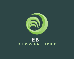 Environment - Modern Sphere Wave logo design