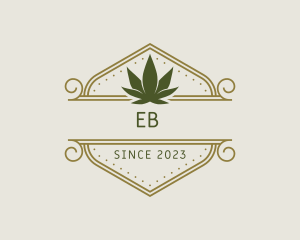 Wellness - Elegant Marijuana Leaf logo design