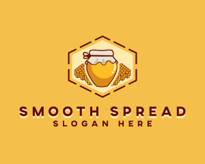 Honey Jam Jar logo design