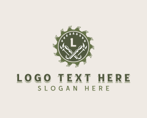 Circular Saw Construction Logo