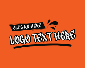 Hobbyist - Wall Graffiti Wordmark logo design