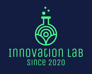 Neon Biological Laboratory logo design