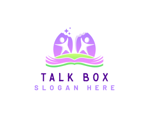 Children Youthful Book  Logo