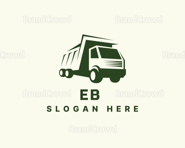 Dump Truck Vehicle Logo