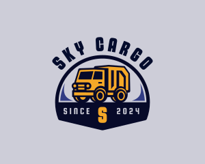 Transport Dump Truck logo design