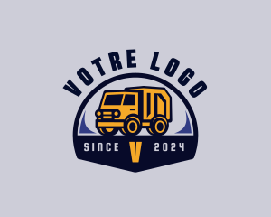 Transportation - Transport Dump Truck logo design