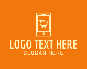 Phone Mobile Cart Logo