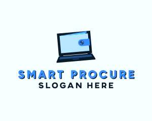 Procurement - Online Wallet Transaction logo design
