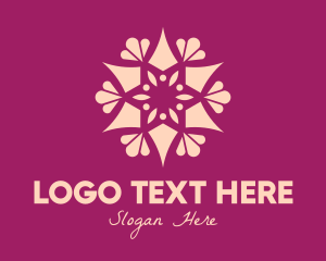 Decorative - Ornamental Star Flower logo design