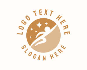 Human - Golden Globe Community Volunteer logo design