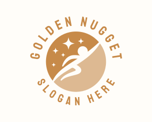 Golden Globe Community Volunteer logo design