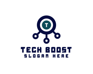 Tech Digital Software Programmer logo design