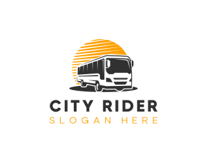 Bus - Automobile Bus Transport logo design