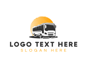 Travel - Automobile Bus Transport logo design