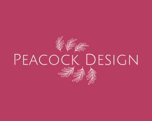 Peacock - Peacock Feather Wellness logo design