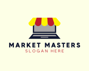 Laptop Online Market logo design