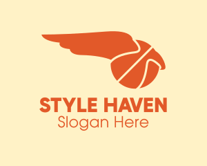 Basketball - Basketball Eagle Hawk Wing logo design