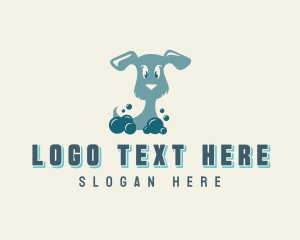 Bubble - Pet Care Bubble Bath logo design