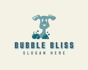 Pet Care Bubble Bath logo design