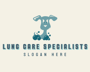 Pet Care Bubble Bath logo design