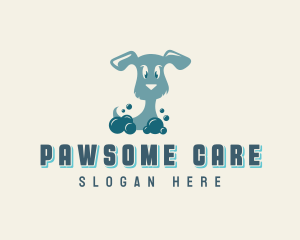 Pet Care Bubble Bath logo design