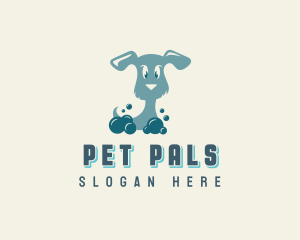 Pet Care Bubble Bath logo design