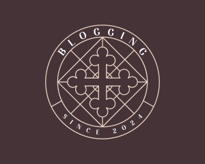 Catholic - Cross Ministry Organization logo design