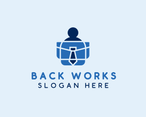 Employee Job Briefcase logo design