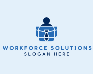 Employee - Employee Job Briefcase logo design