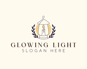 Lamp - Lamp Candlelight Decor logo design