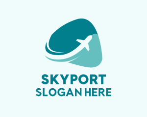 Airport - Travel Plane Airport logo design