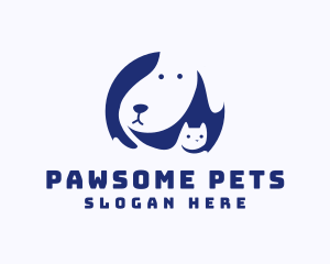 Pets - Cat Beagle Dog logo design