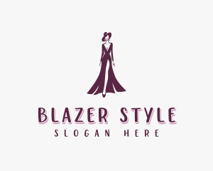 Couture Modeling Styling logo design