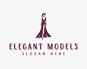 Modeling - Couture Modeling Styling logo design