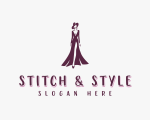 Couture Modeling Styling logo design